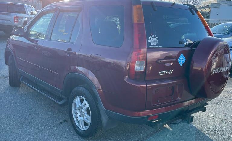 2002 Honda CR-V EX w/Leather full