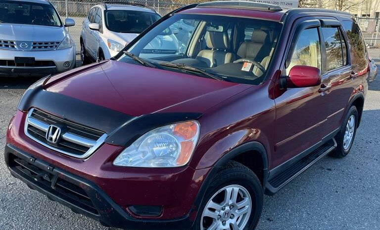 2002 Honda CR-V EX w/Leather full
