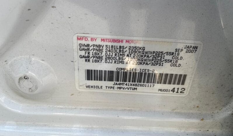 2008 MITSUBISHI OUTLANDER XLS full