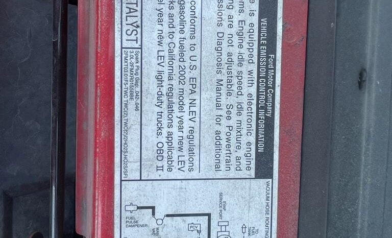 2002 Ford Ranger full