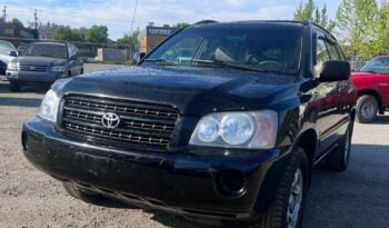 2001 Toyota Highlander Base full