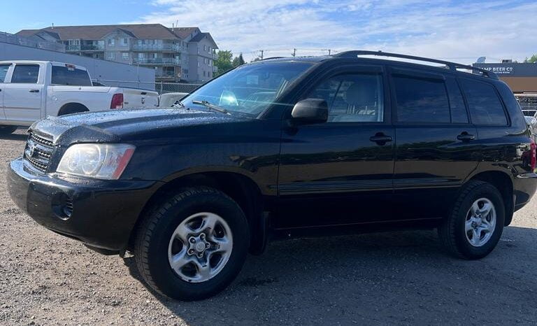 2001 Toyota Highlander Base full