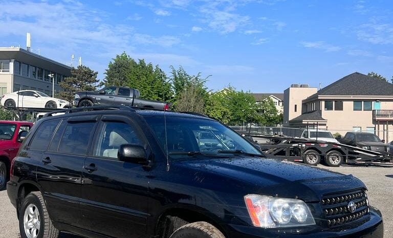 2001 Toyota Highlander Base full