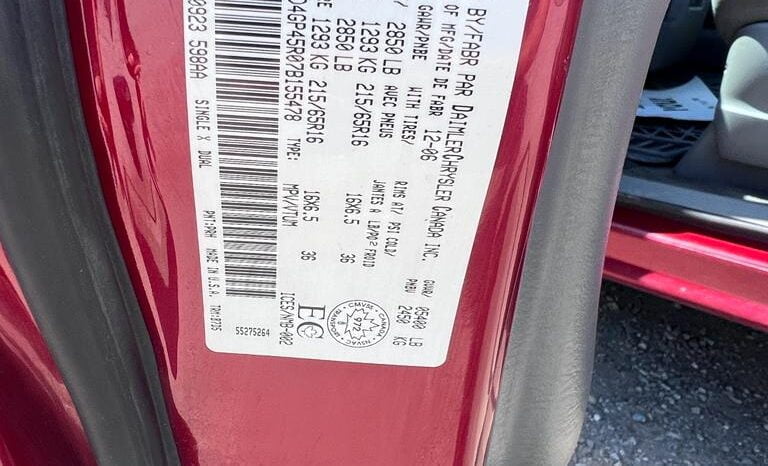 2007 Dodge Caravan SXT full