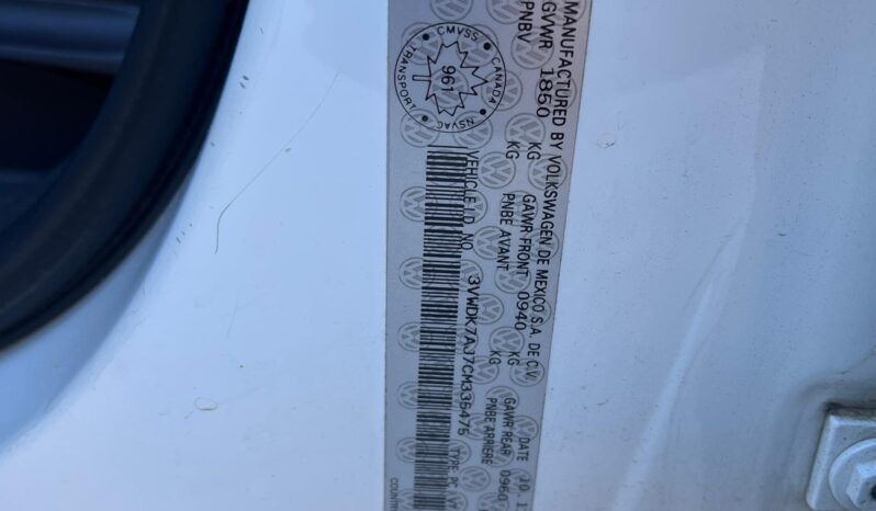 2012 Volkswagen Jetta Comfortline full