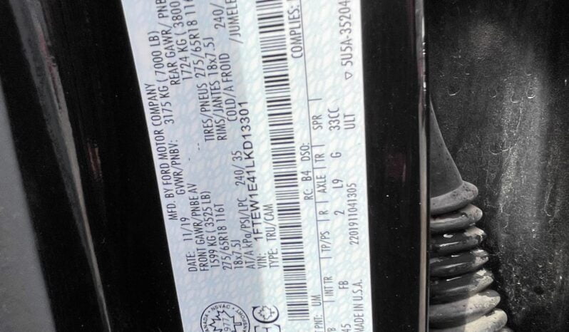 2020 Ford F-150 full