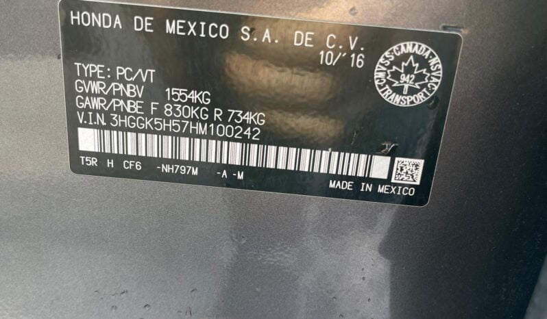 2017 Honda Fit LX full