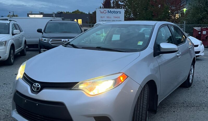 2014 Toyota Corolla CE full