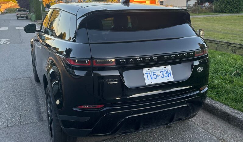 2020 Land Rover Range Rover Evoque SE full