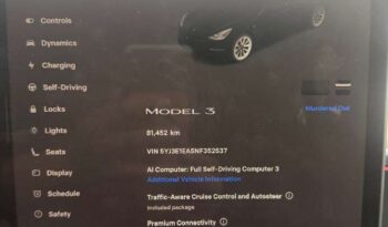 2022 Tesla Model 3 Standard Range full